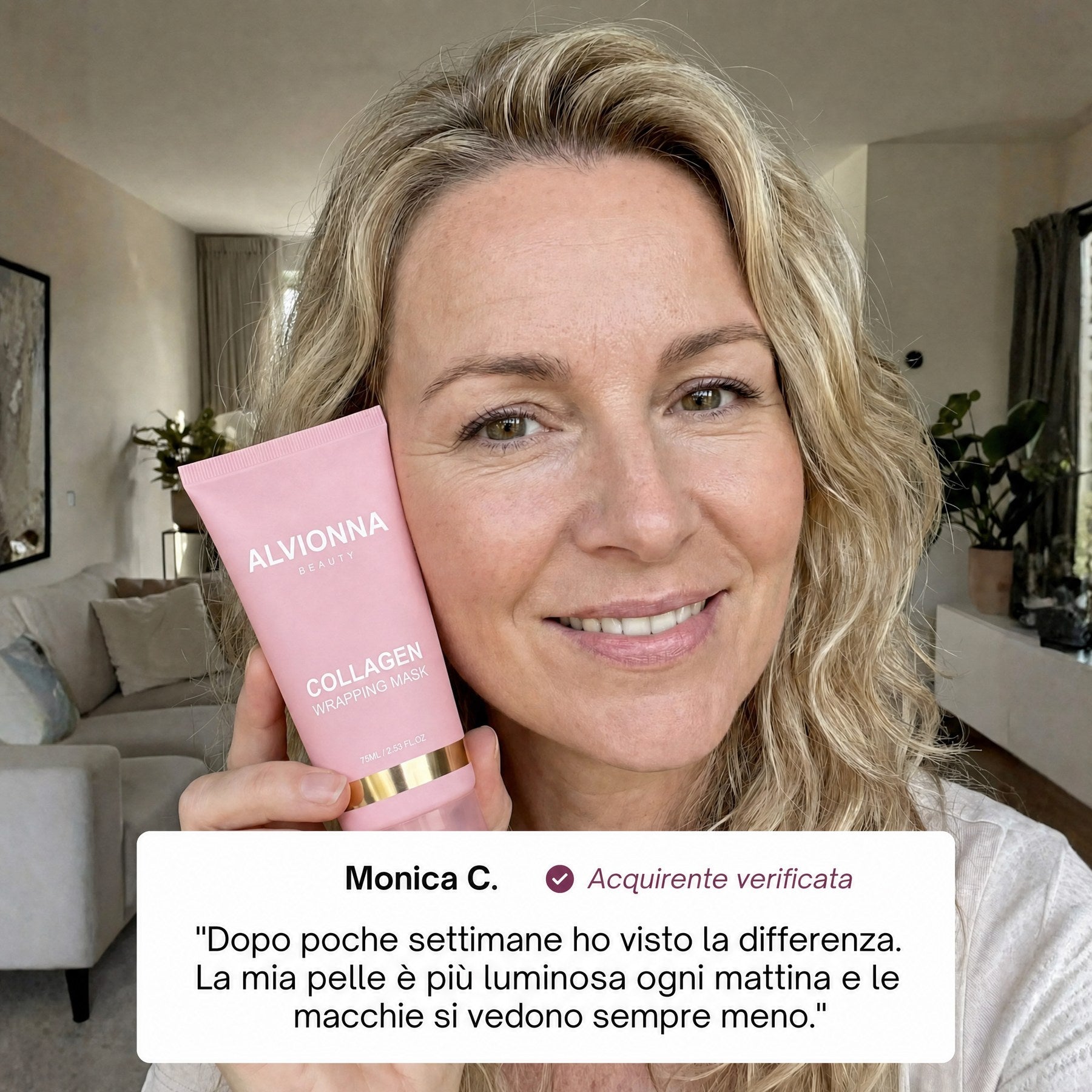 Recensione verificata di una cliente Alvionna