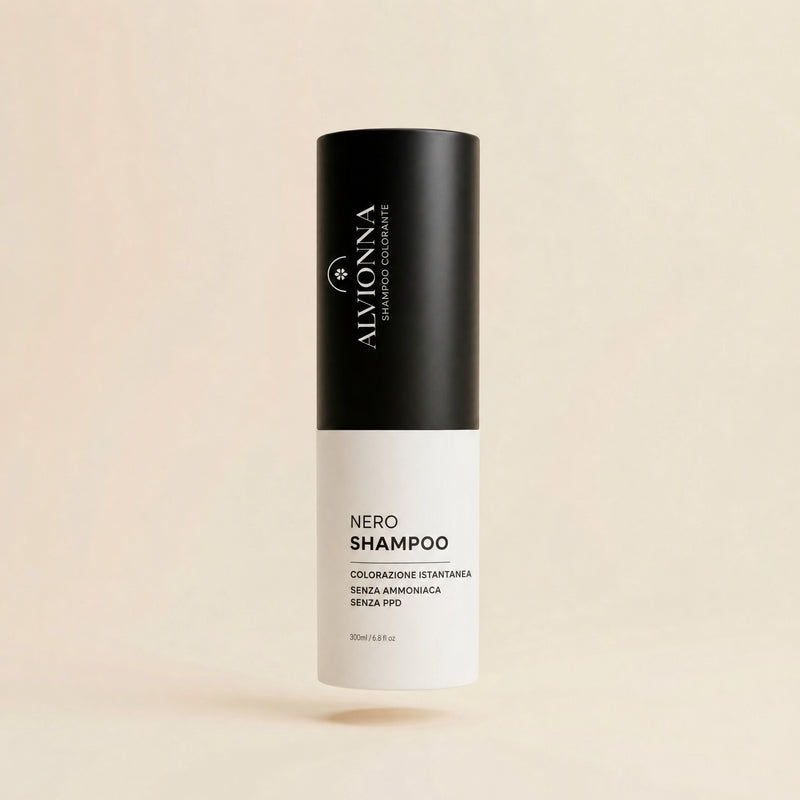 Shampoo Colorante Alvionna - Nero