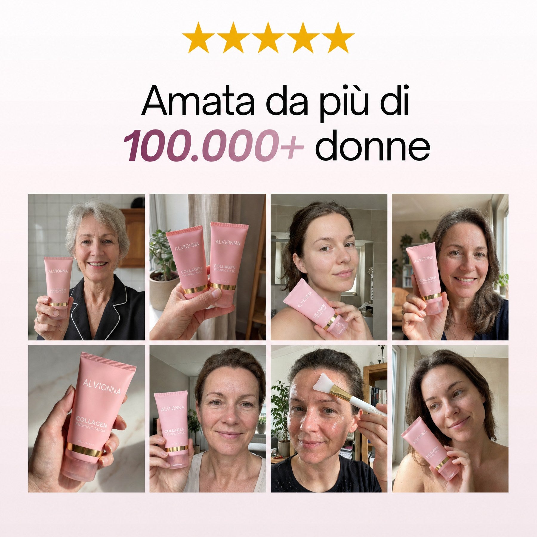 Amata da più di 100.000 donne