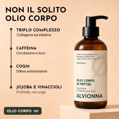 ALVIONNA Olio Corpo ai Peptidi