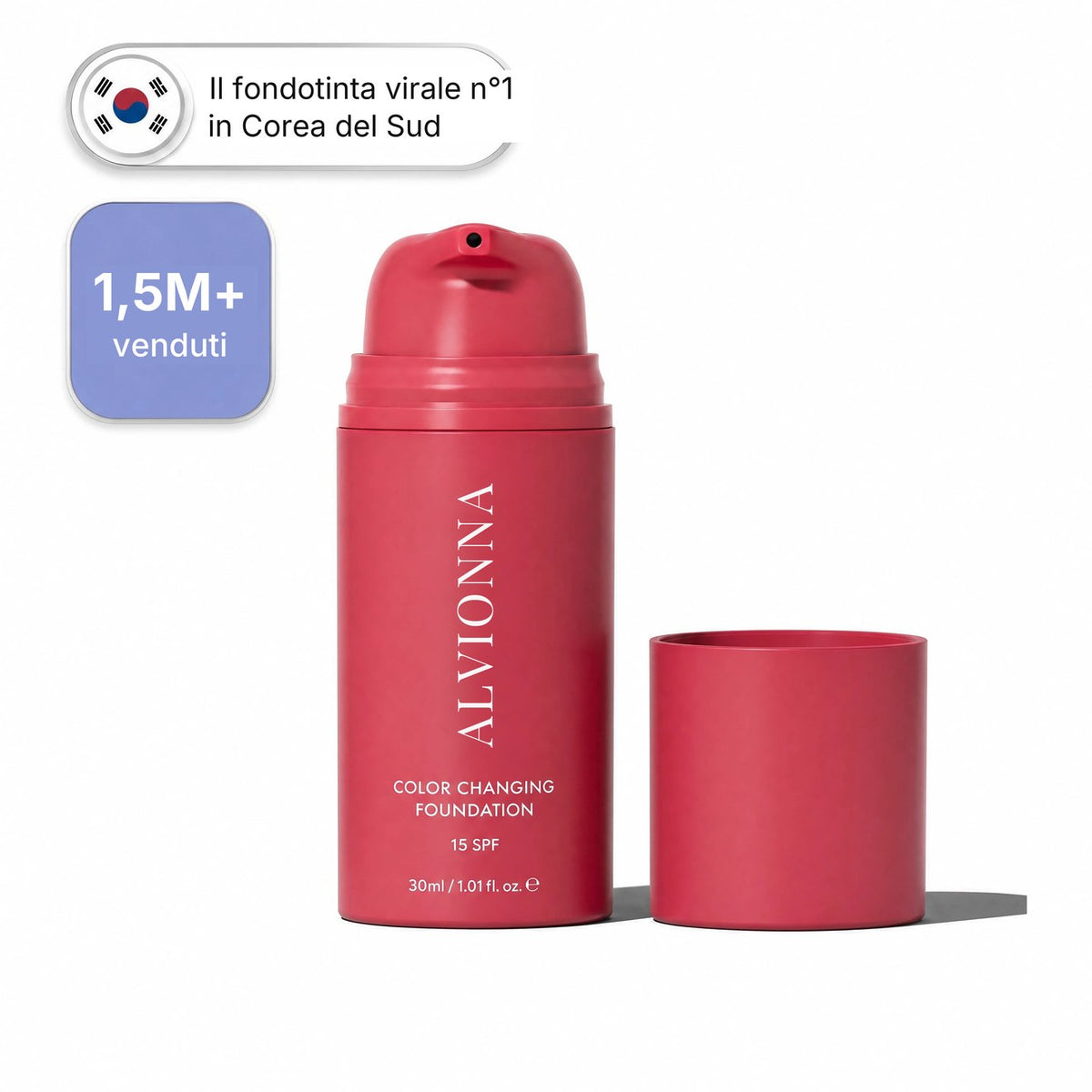 ALVIONNA K-Fondotinta — il fondotinta virale n°1 in Corea del Sud