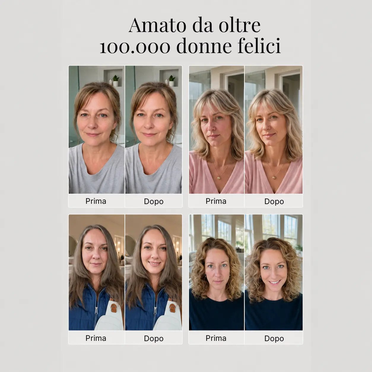 Amato da oltre 100.000 donne felici