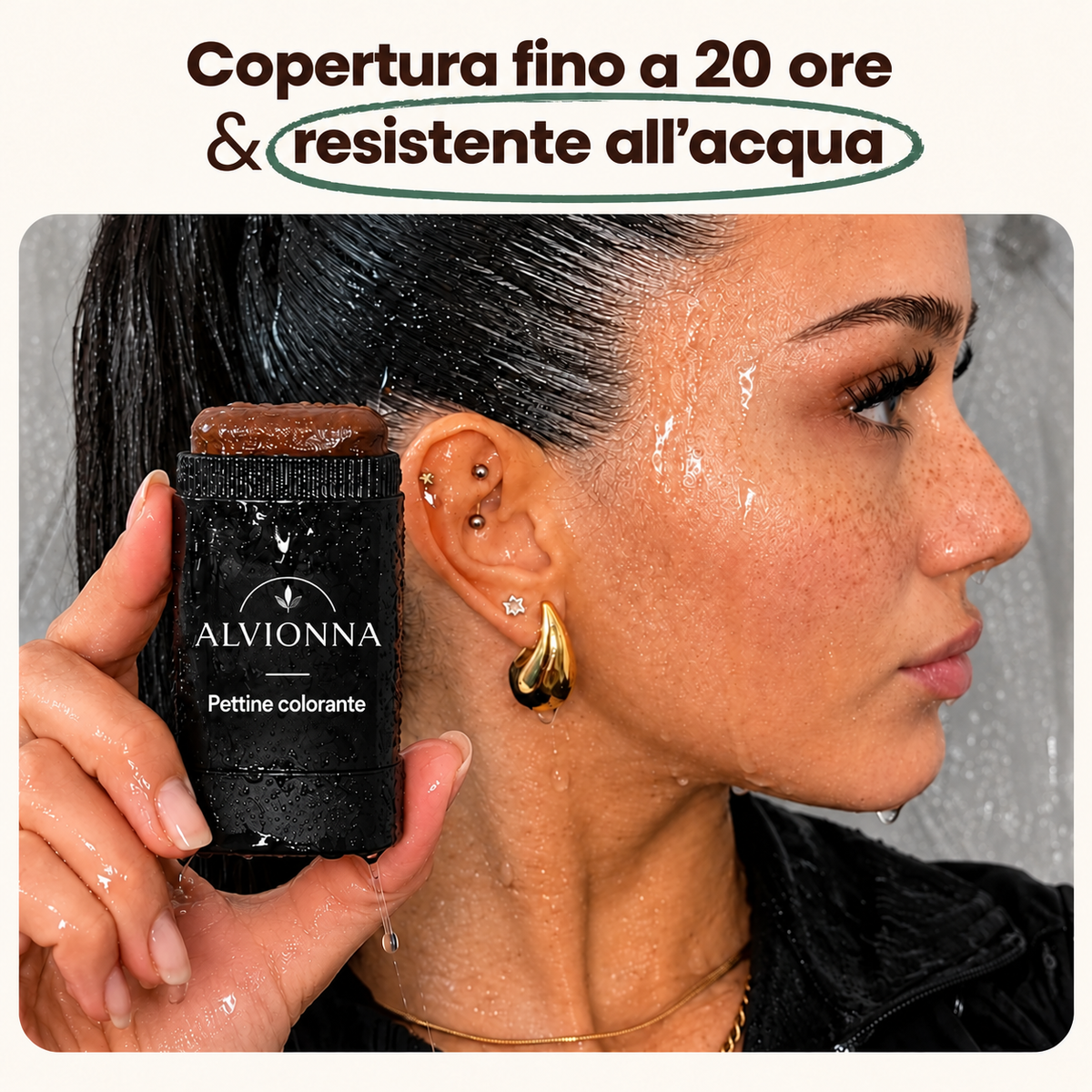 Pettine colorante istantaneo Alvionna