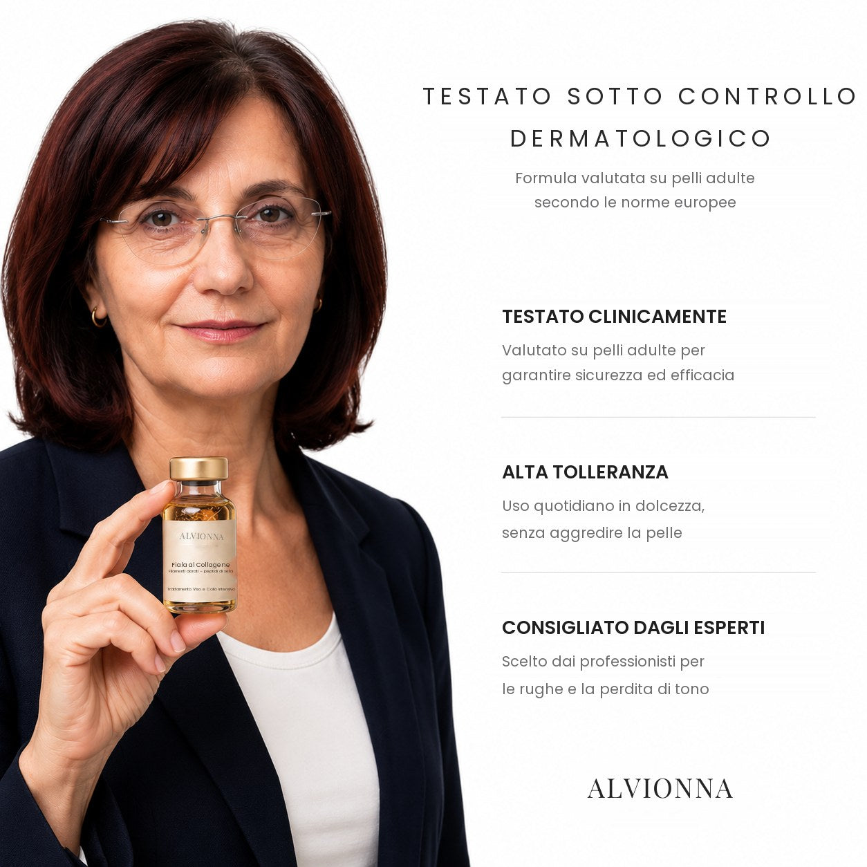 Testato sotto controllo dermatologico