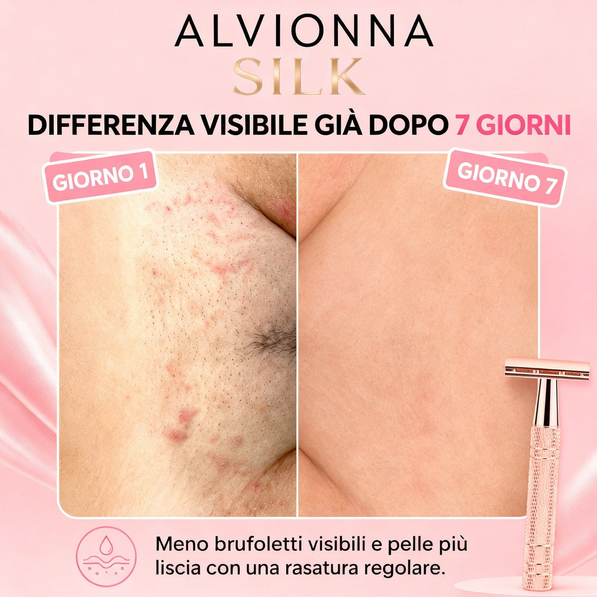 Rasoio ALVIONNA SILK