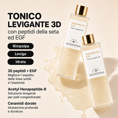 Tonico Alvionna ai peptidi della seta e EGF
