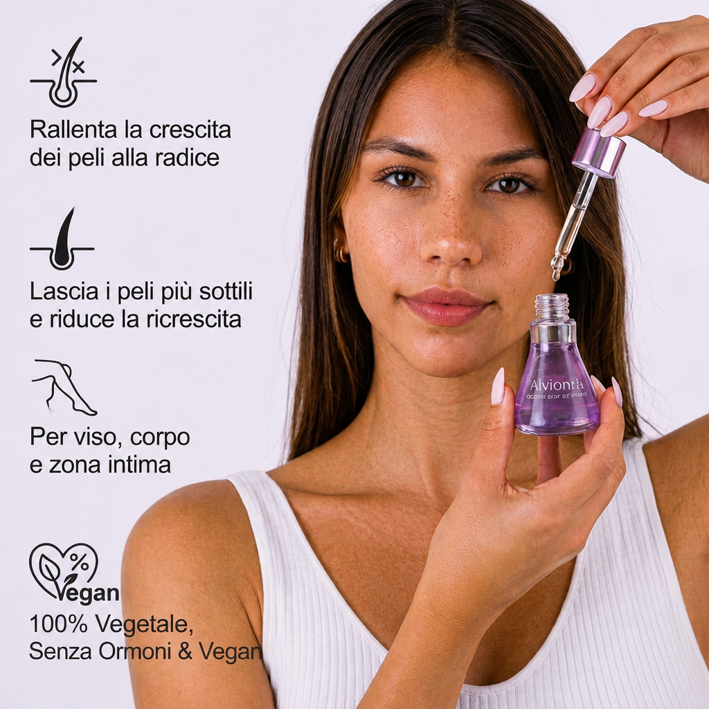 Alvionna Stop Crescita Peli - Benefici